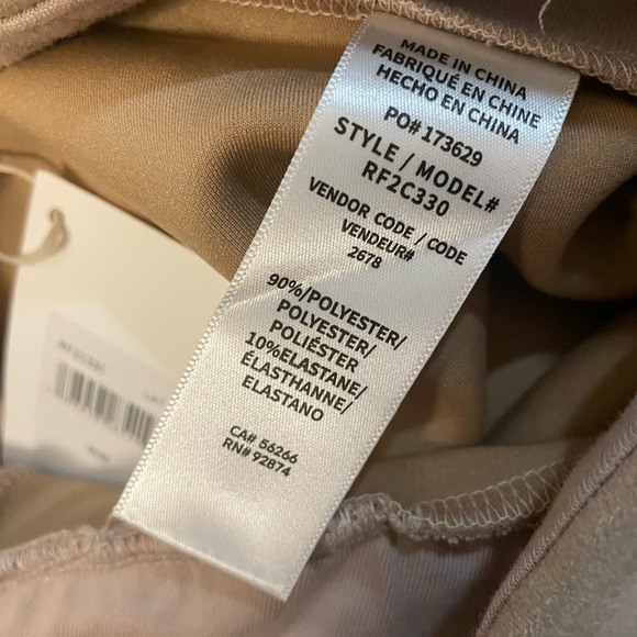 Splendid MEDIUM Soft Suede Skinny Stretchy pants like Leggings Beige Creme Tan - Picture 5 of 10